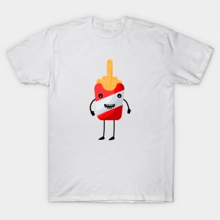 Middle fry. T-Shirt